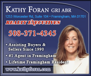Framingham real estate agent Kathy Foran